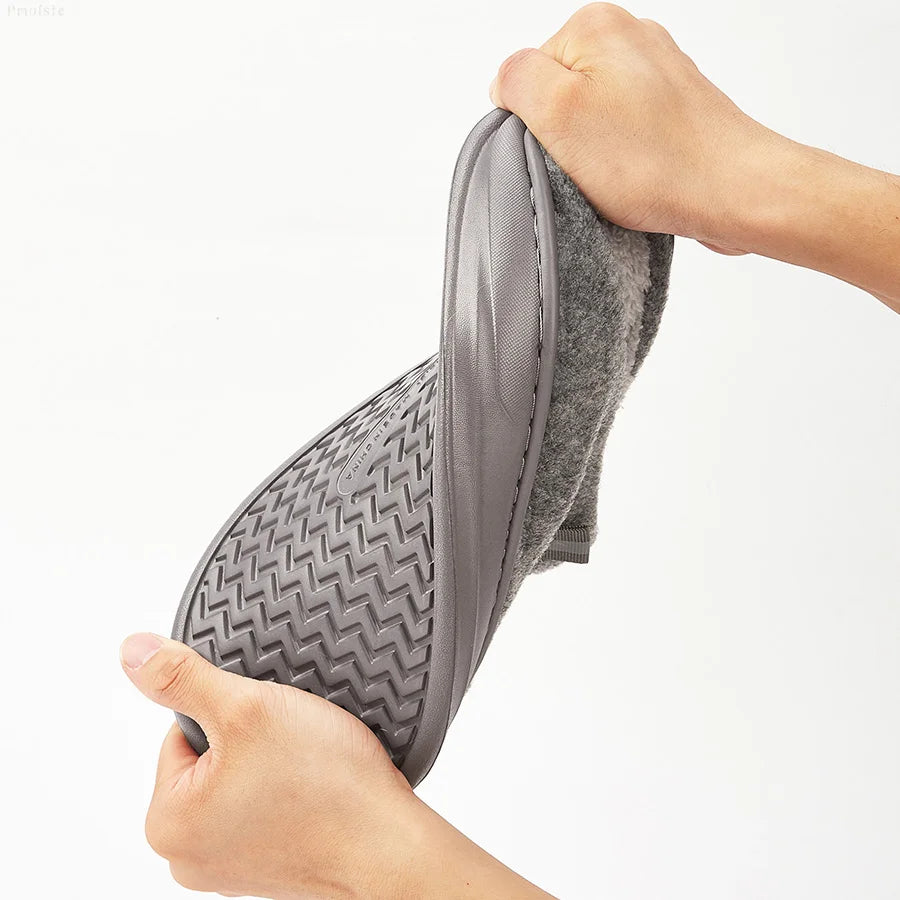 Pantoufles Homme – Plateforme Confortable en Mousse à Mémoire de forme