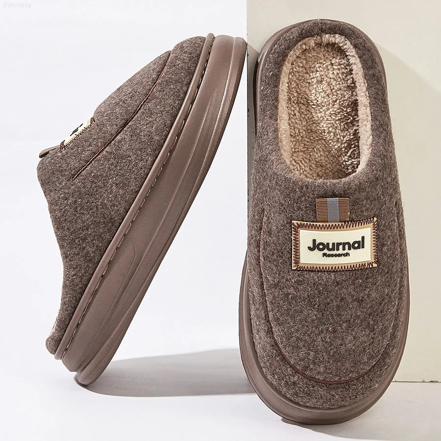 Pantoufles Homme – Plateforme Confortable en Mousse à Mémoire de forme