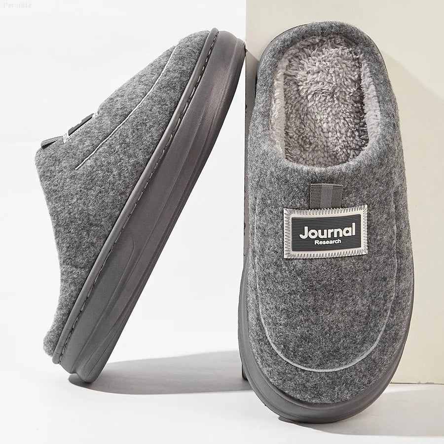 Pantoufles Homme – Plateforme Confortable en Mousse à Mémoire de forme