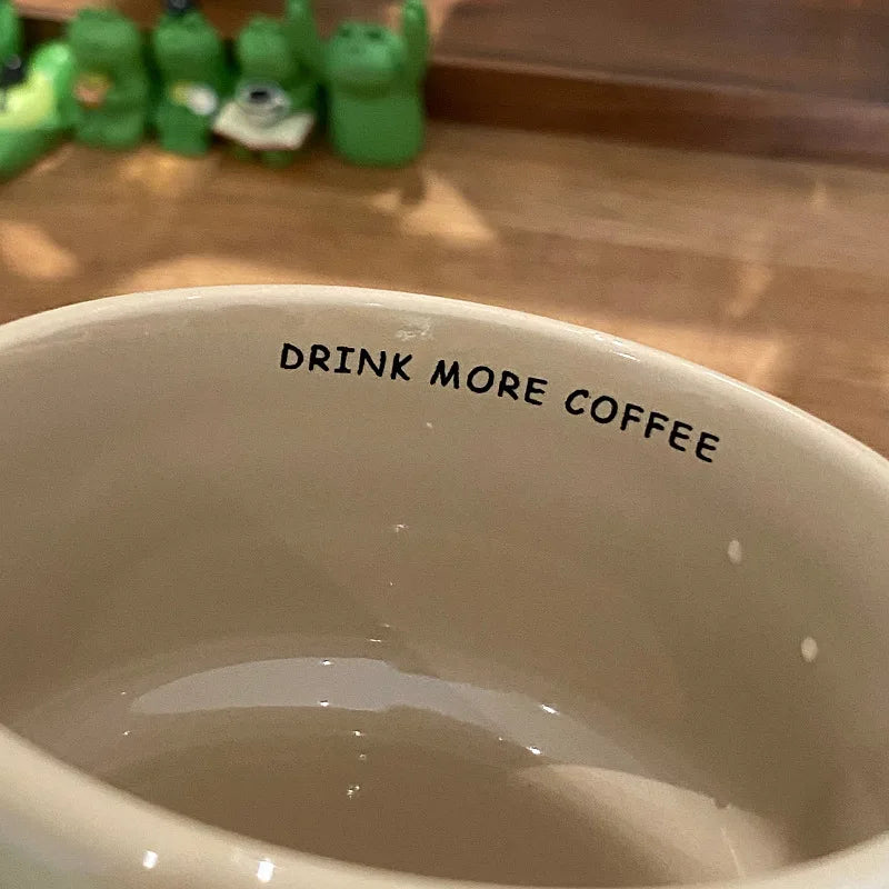 Tasse Cartoon Chien en Céramique – Cadeau Original pour Café & Thé