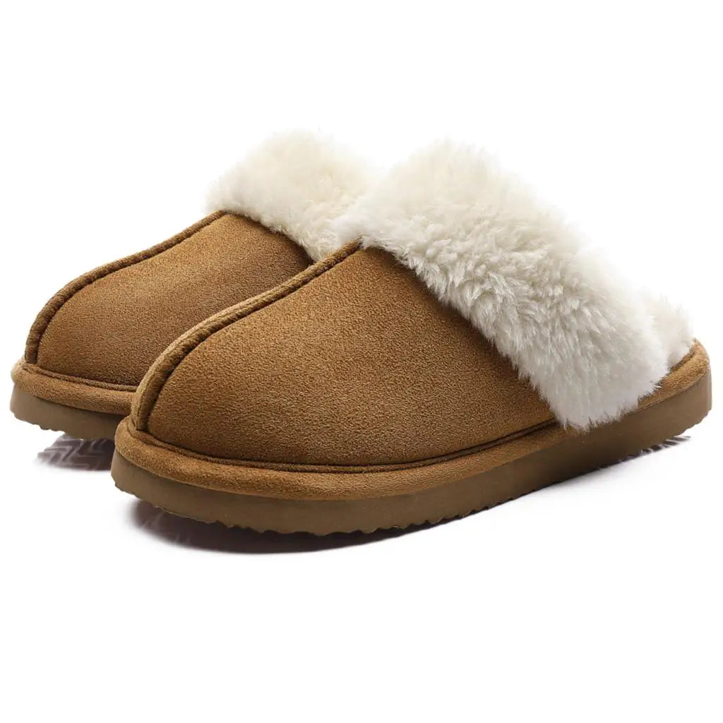 Pantoufles en Coton – Confort Ultra Doux, Mousse à Mémoire de forme