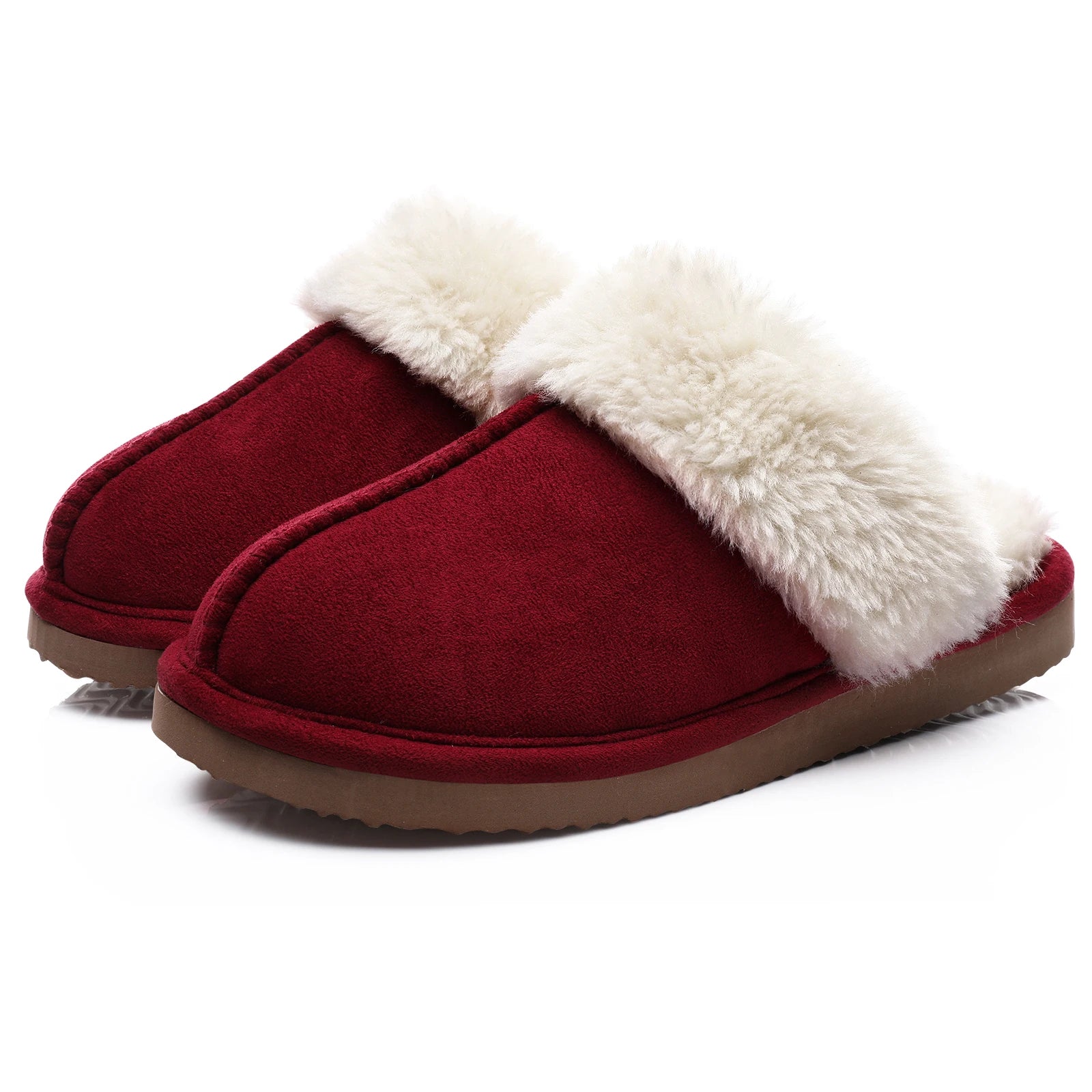Pantoufles en Coton – Confort Ultra Doux, Mousse à Mémoire de forme