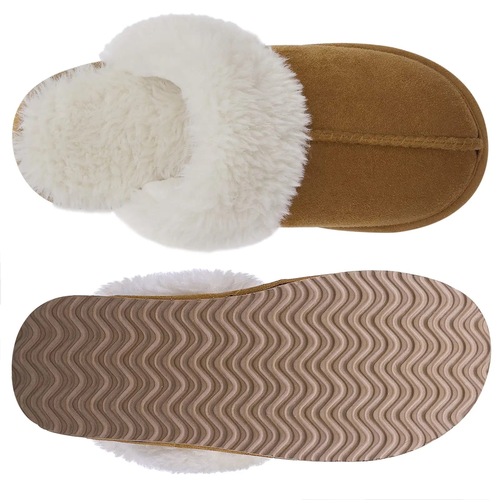Pantoufles en Coton – Confort Ultra Doux, Mousse à Mémoire de forme