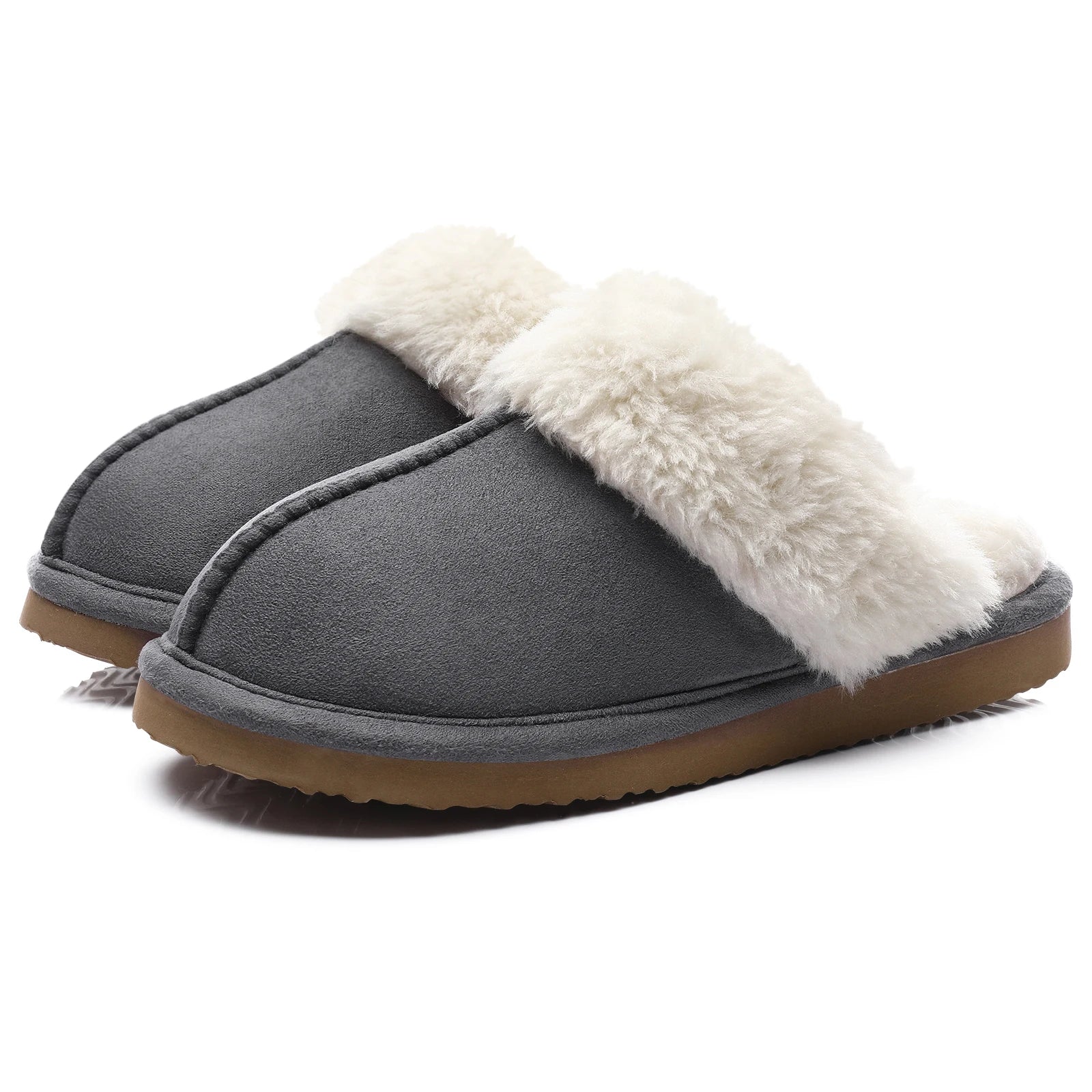 Pantoufles en Coton – Confort Ultra Doux, Mousse à Mémoire de forme