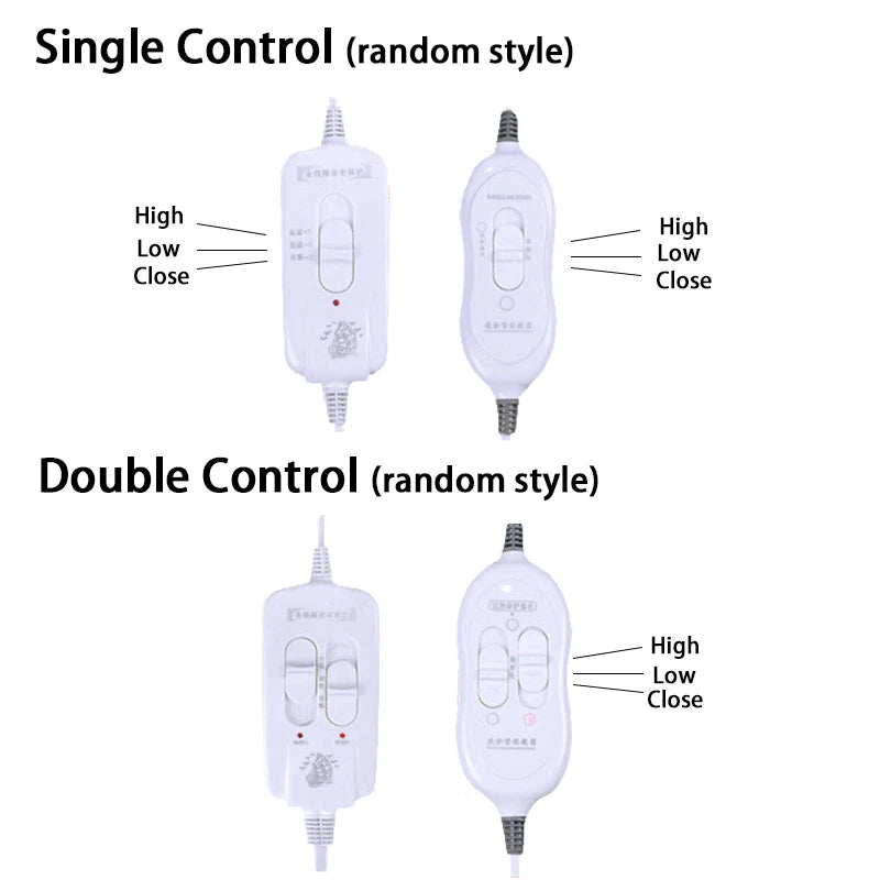 Couverture chauffante électrique pour matelas, 150x180cm, 220/110V, ThUNICEF, Metropolitan, Winter Bed Warmer