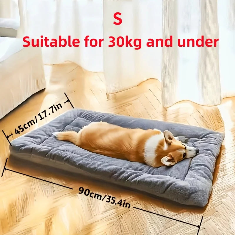 Tapis de lit pour chien, grande taille, pour l'hiver, garde au chaud, utilisation Double face, Golden Retriever, soulage le stress